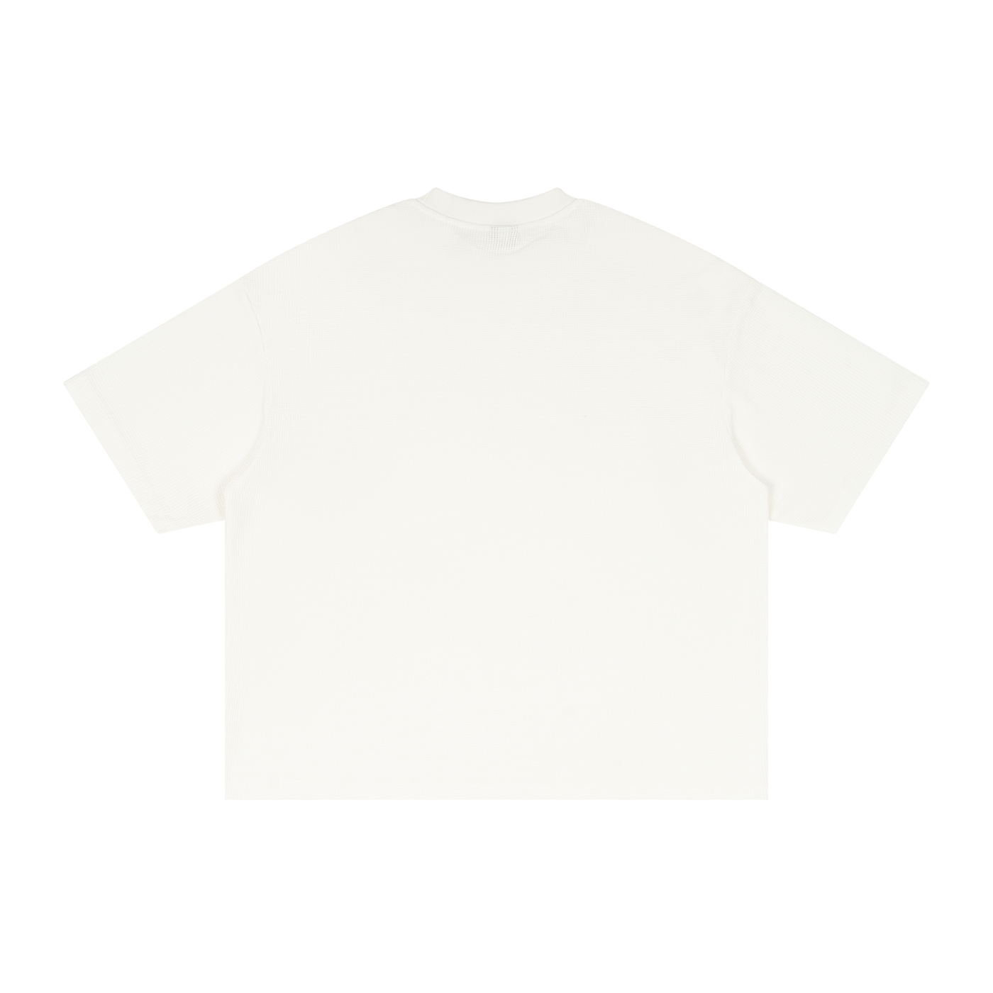 TONKD Textured Waffle Washed Boxy T-Shirt