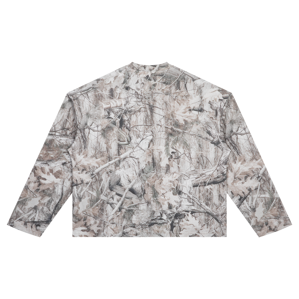 TONKD WAFFLE CAMO LONG SLEEVE