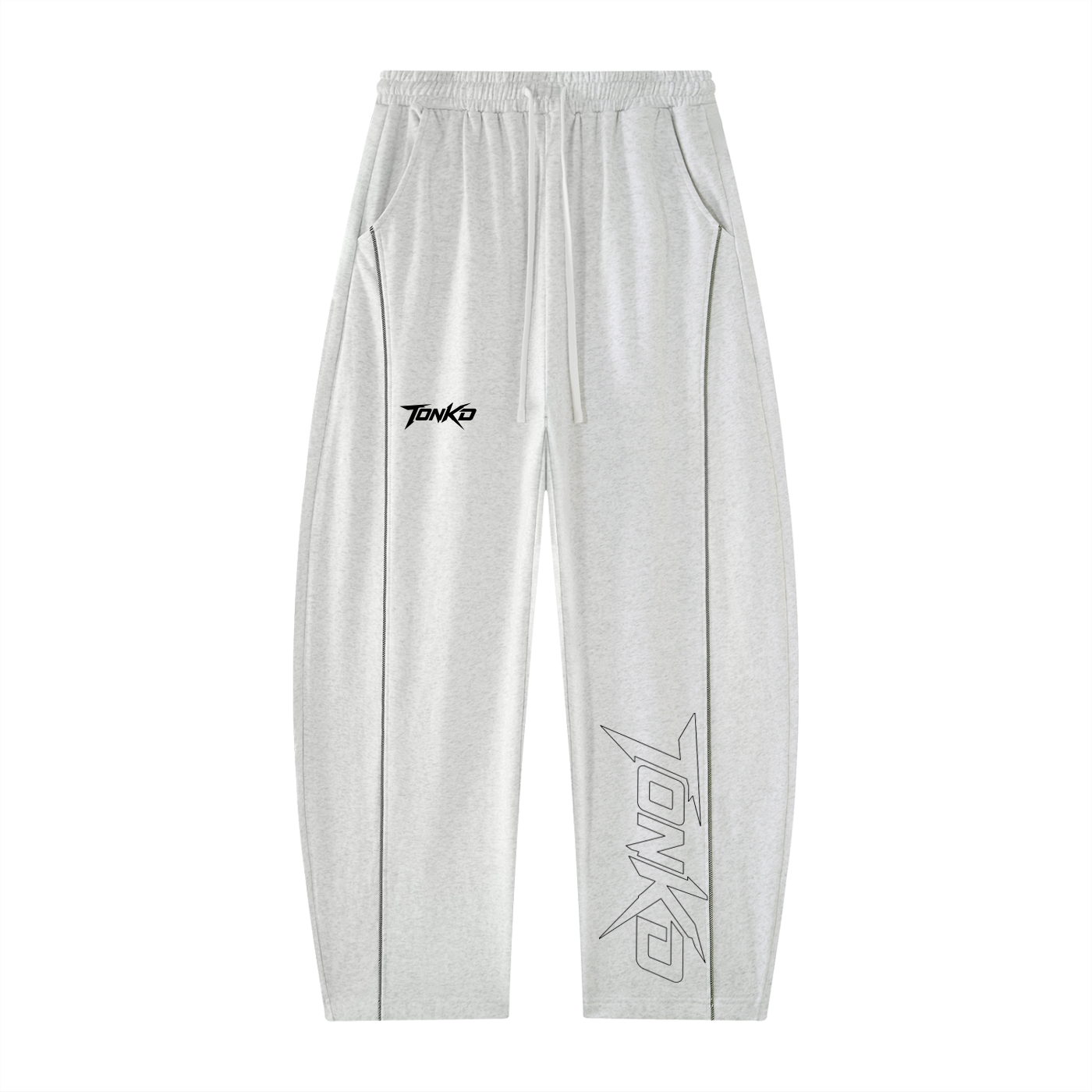 TONKD Heavyweight Barrel Leg Sweatpants