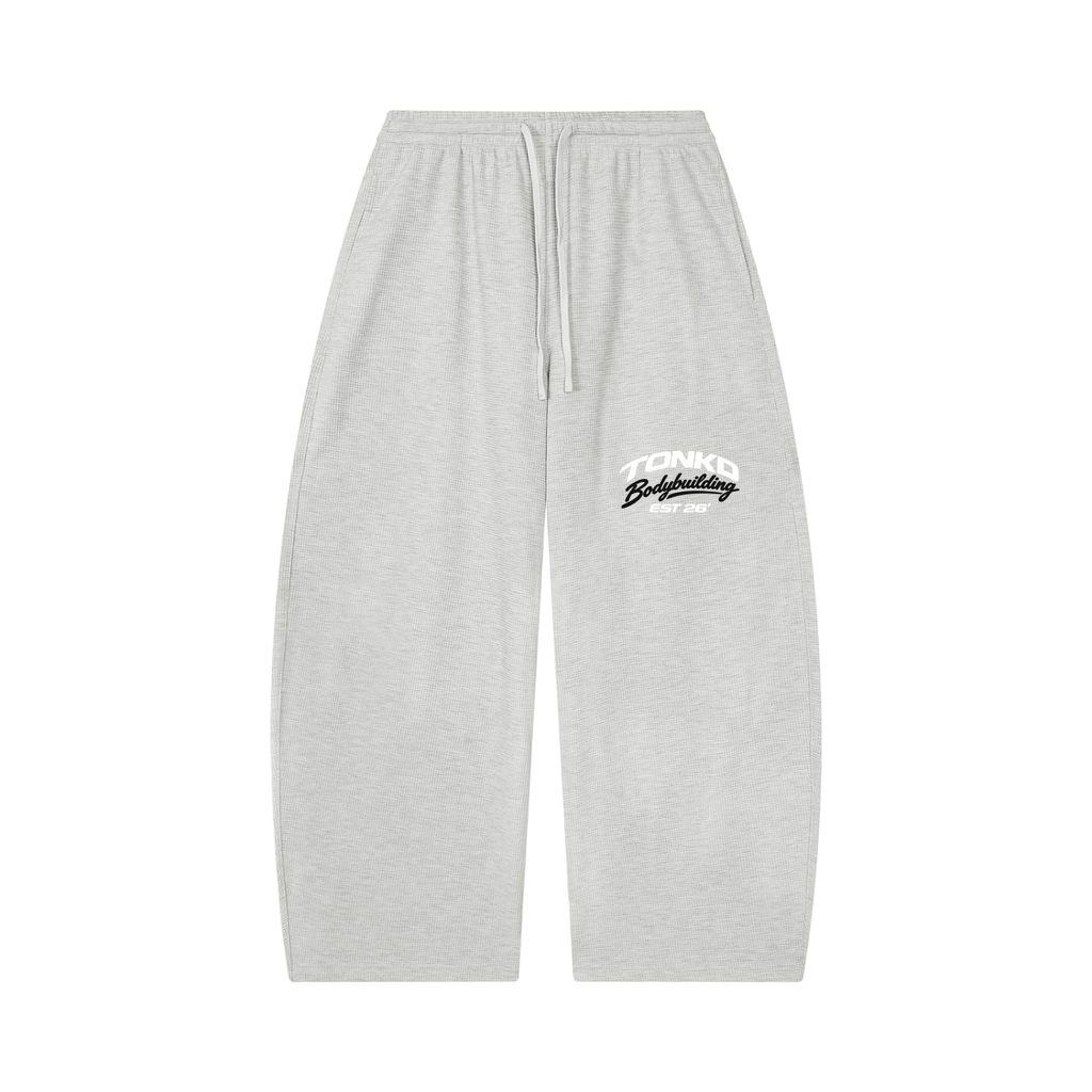 TONKD BODYBUILDING WAFFLE BARREL SWEATS
