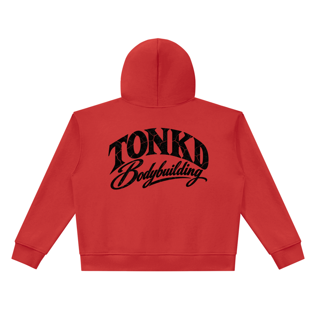 TONKD BODYBUILDING OVERSIZED ZIP UP